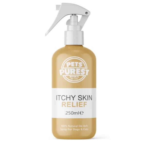 Pets Purest 100% Natural Itchy Skin Relief 250ml from Catdog Store