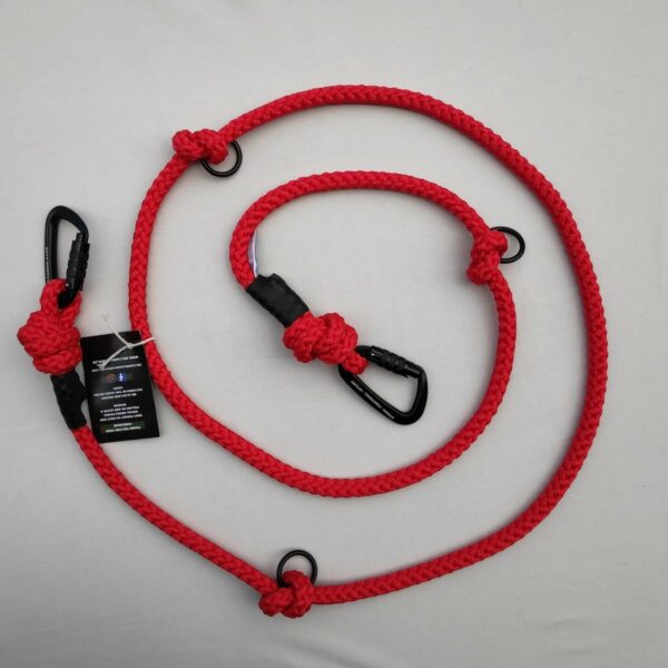 Delta Double Ended Training Dog Lead Red from Catdog Store