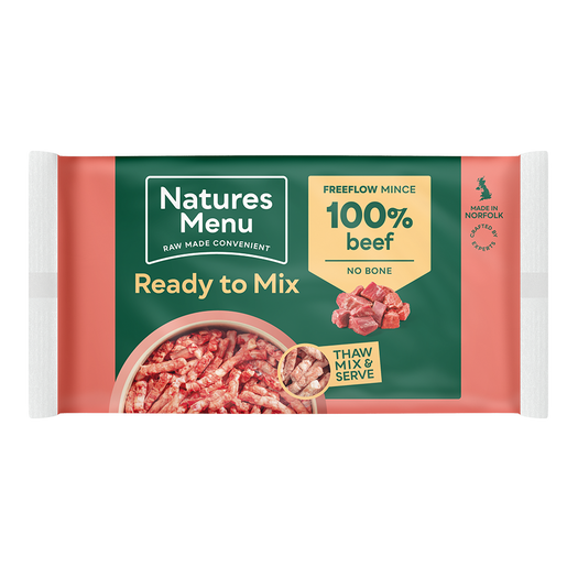 Natures Menu 100% Beef Freeflow | 2kg from Catdog Store
