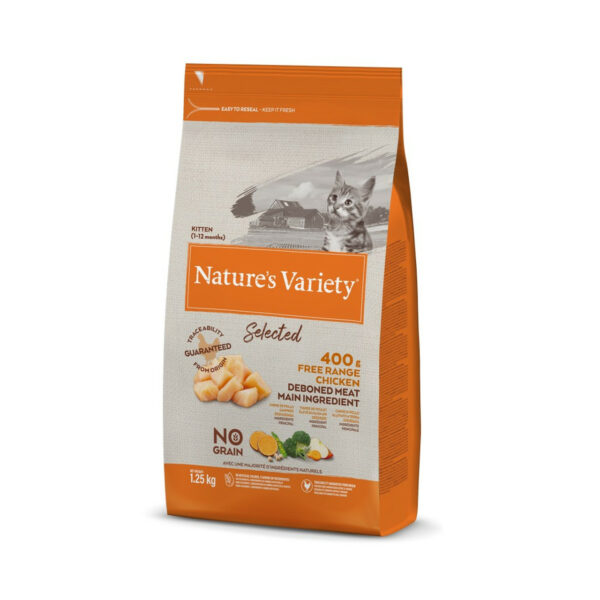 Natures Variety Free Range Dry Kitten Food Chicken from Catdog Store