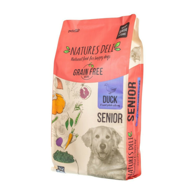 Natures Deli Senior Grain Free Duck & Sweet Potato 2kg from Catdog Store